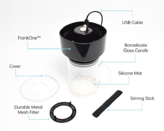 FrankOne: Specialty coffee brewer in just 30 seconds