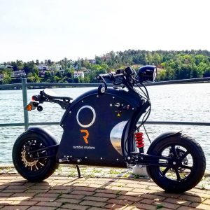Electric bike with engine sound