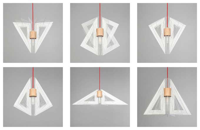 Luxya: An easily modifiable ceiling lamp