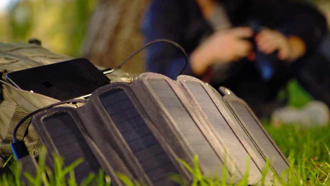 SolarCru: fold-able solar charger