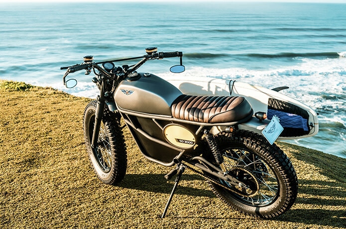 Fly Free Smart: Retro Style Electric Motorcycle