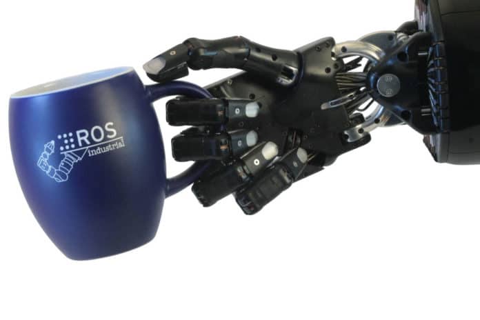 A dexterous robotic hand can move the same as a human hand