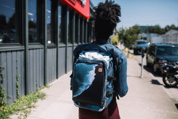 Mobius Backpack by Tentree is made of Algae and plastic bottles