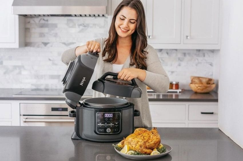 Ninja Foodi all-in-one pressure cooker, air fryer, and steamer