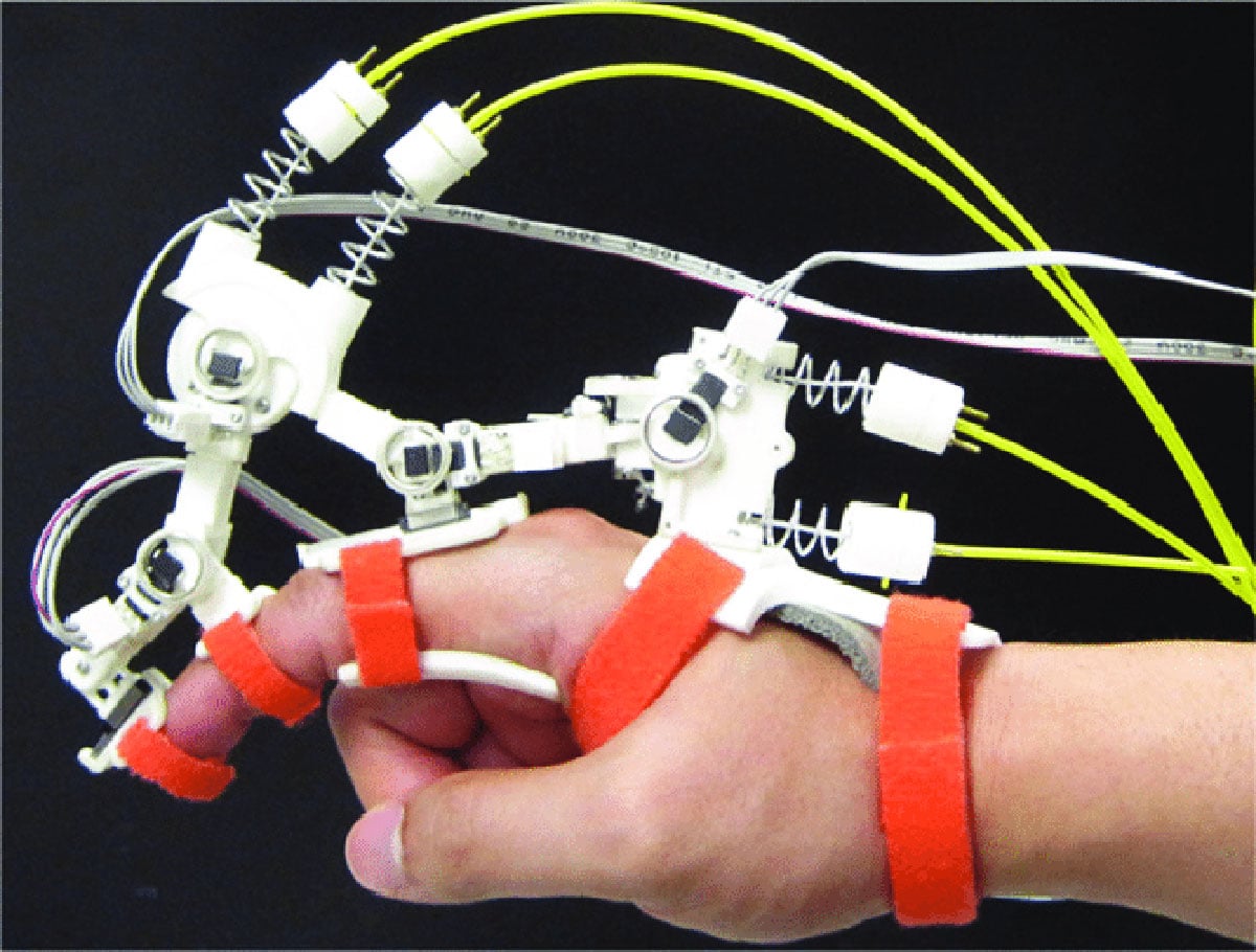 New robotic exoskeleton hand  to help stroke patients 