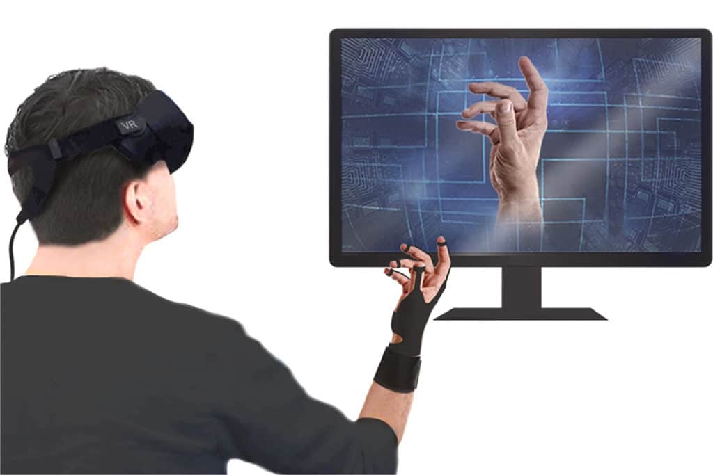 Lightweight VR glove enables you to feel and grab virtual objects