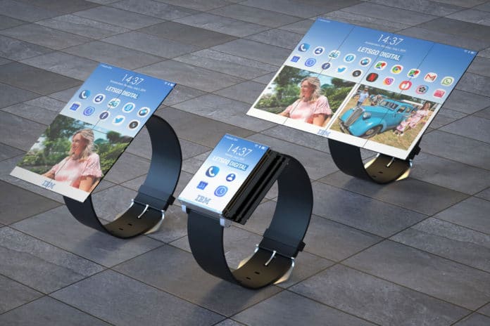 IBM smartwatch transforms into smartphone and tabletIBM smartwatch transforms into smartphone and tablet