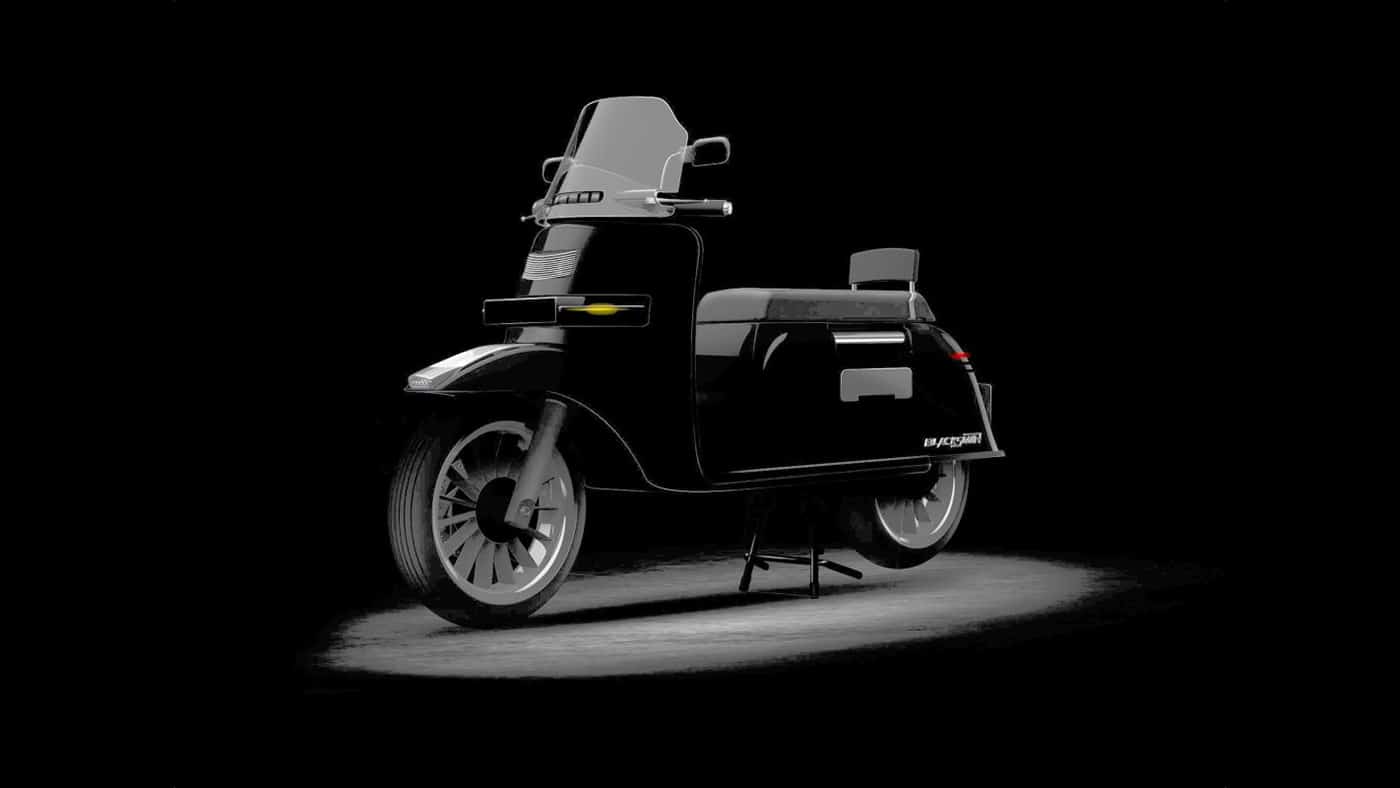 The Blacksmith B3 electric scooter