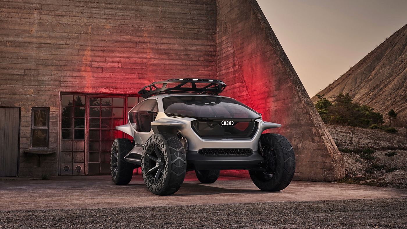 Audi's AI:Trail Quattro self-driving off-roader.