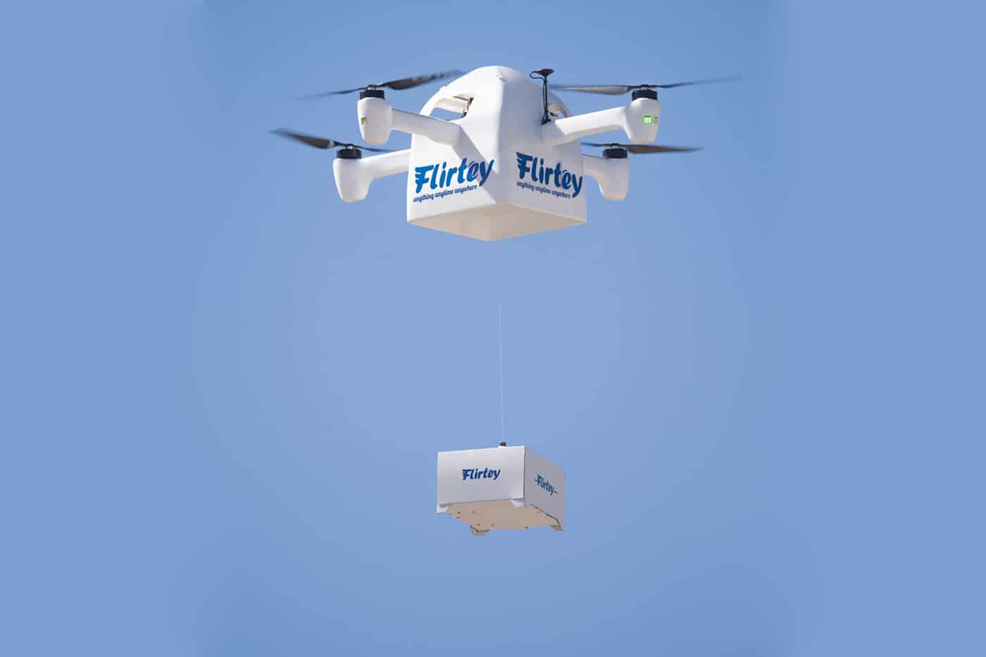 Flirtey Eagle delivery drone can deliver packages less than 10 minutes