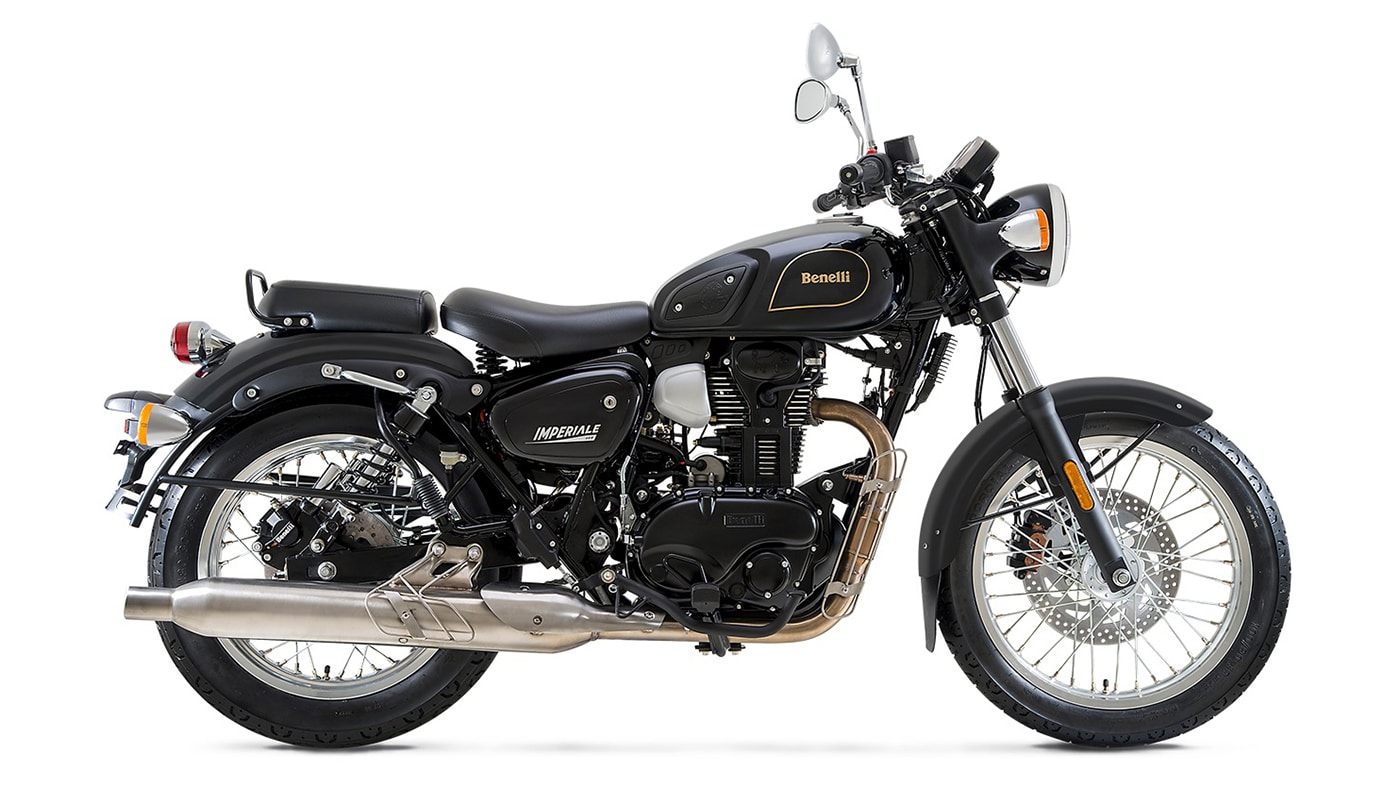 Benelli Imperiale 400, a retro classic motorcycle with modern updates