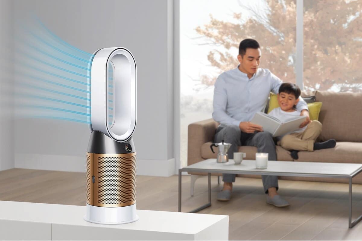 Dyson Pure Cryptomic is able to eliminate the presence of formaldehyde in the home. Credit: Dyson