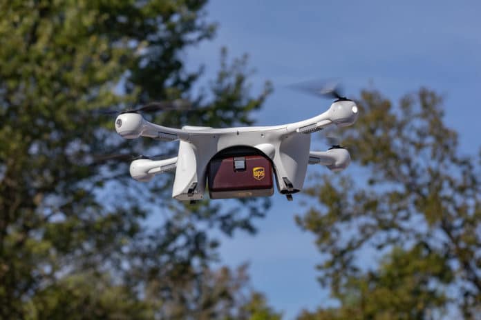 UPS drone delivery service