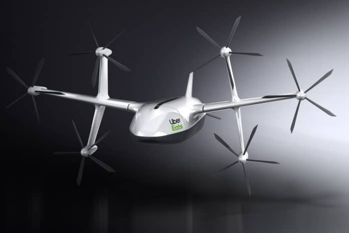 Uber Eats Delivery Drone