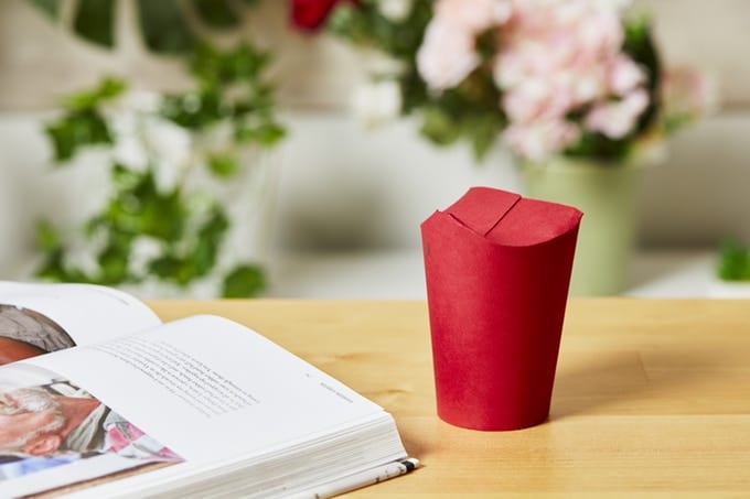 The cup is a breeze to fold, hold, drink from, cheaper, and of course, a lot more sustainable.