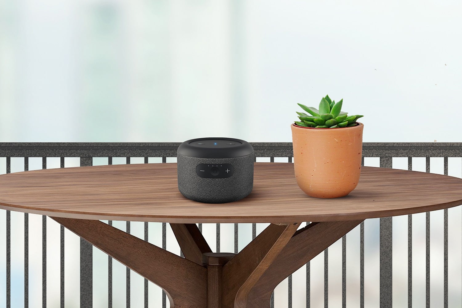 Echo Input Portable Smart Speaker Edition - Carry Echo anywhere in your home. Credit: Amazon
