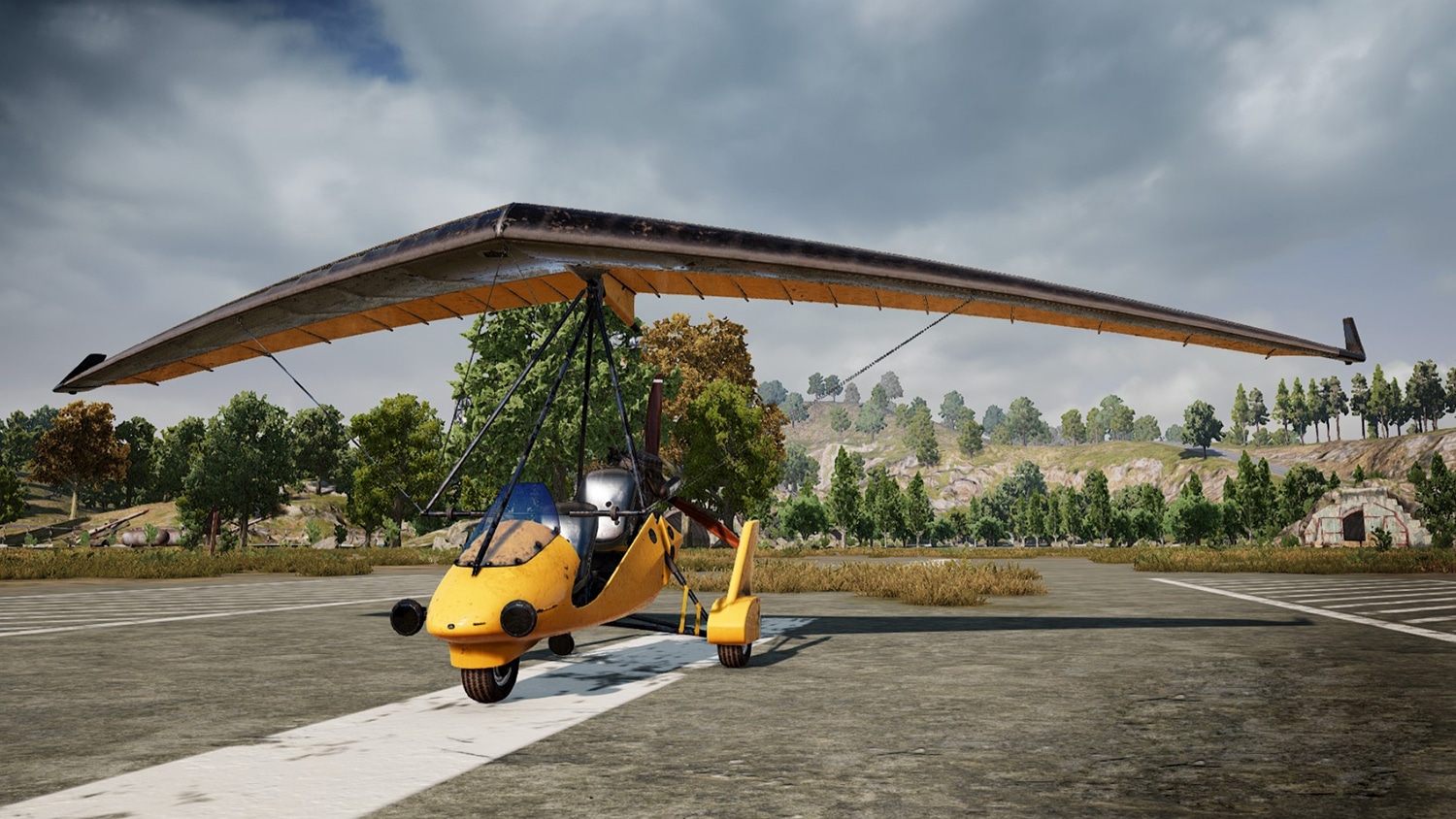 PUBG lets you fly for the first time with its new motorized hang glider