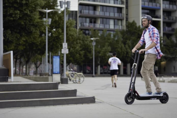 The Raine One electric scooter