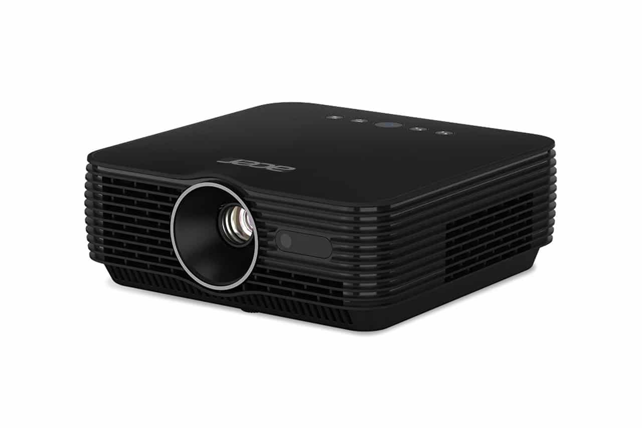 The Acer B250i is a Full HD portable LED projector with superb A/V quality and a compact design.