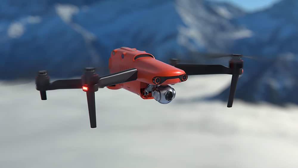 The drones can provide up to 40 minutes of flight and flight range - up to 9 km.