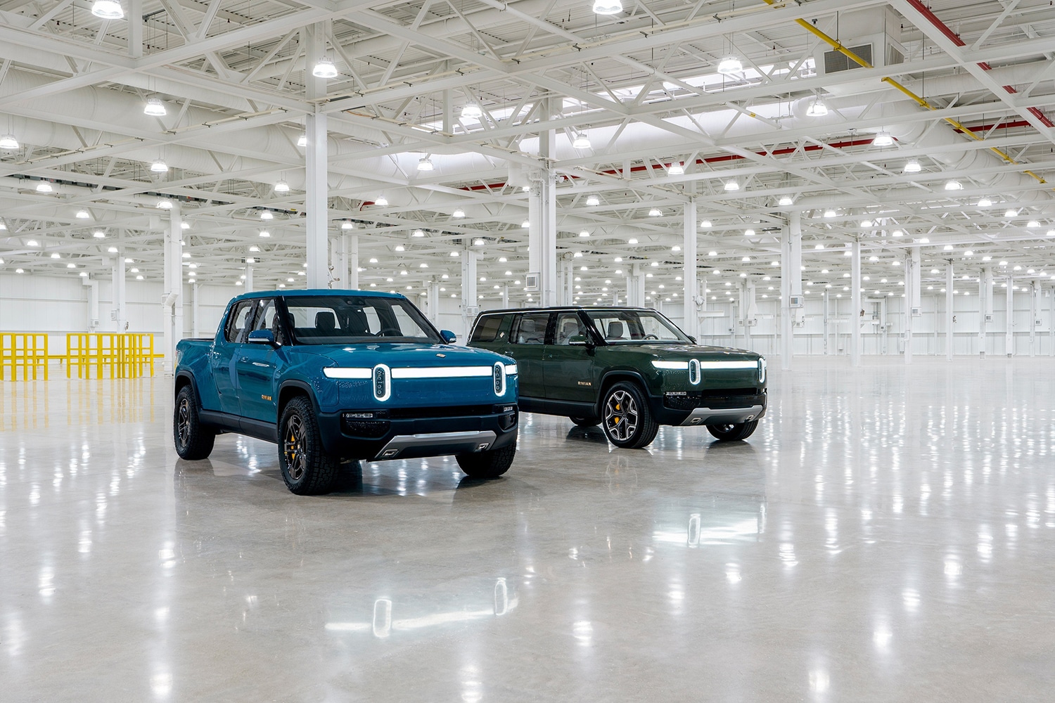 The Rivian R1T and R1S