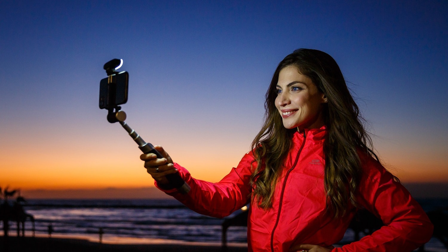Pictar Smart-Light Selfie Stick makes you look good in every shot.