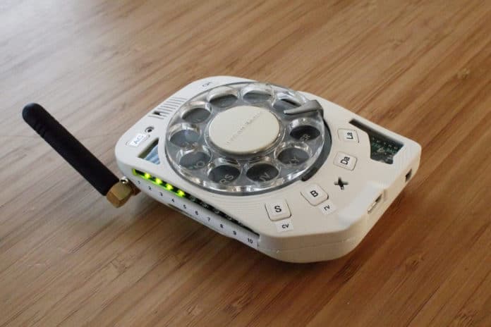 Space engineer creates Rotary Cellphone to combat phone addiction.