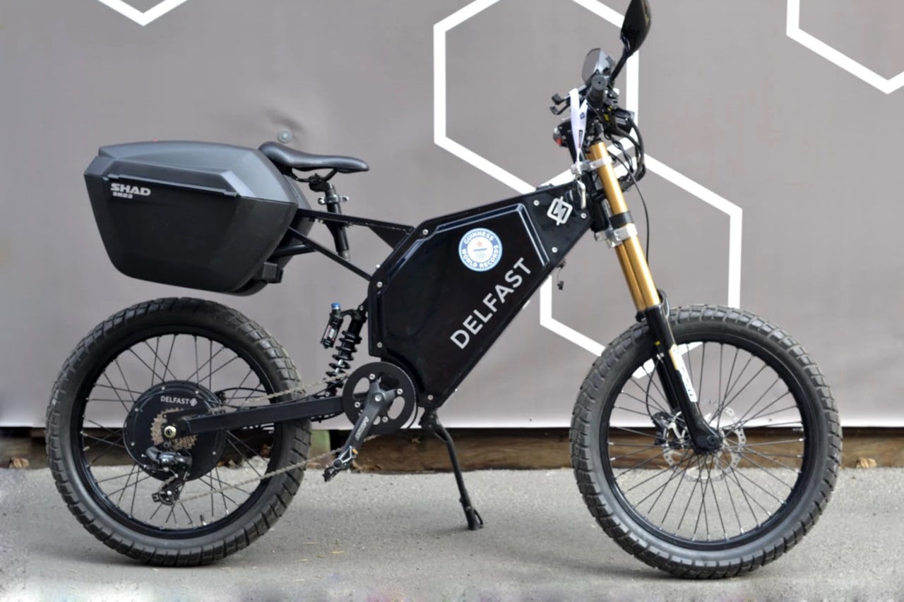 Delfast The Prime 2.0 is an electric bike with full range of 392 km.