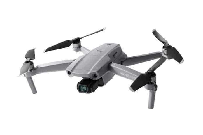 DJI Mavic Air 2 Drone has a range of 34 minutes and a 48 MP camera.
