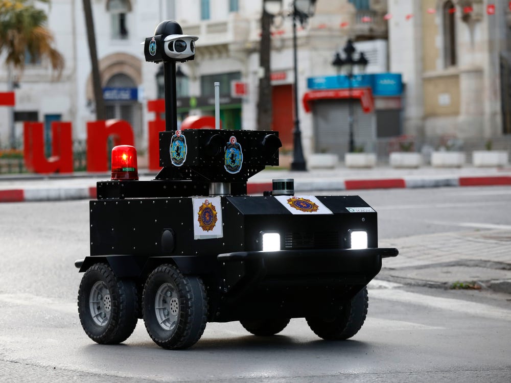 Tunisian P-Guard robot.