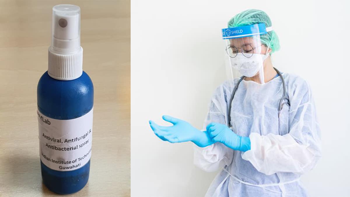An affordable antimicrobial spray-based coating makes PPEs reusable.