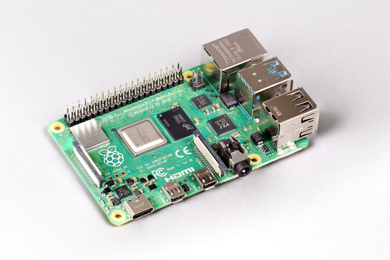 The Raspberry Pi 4 is now available with up to 8GB of RAM.