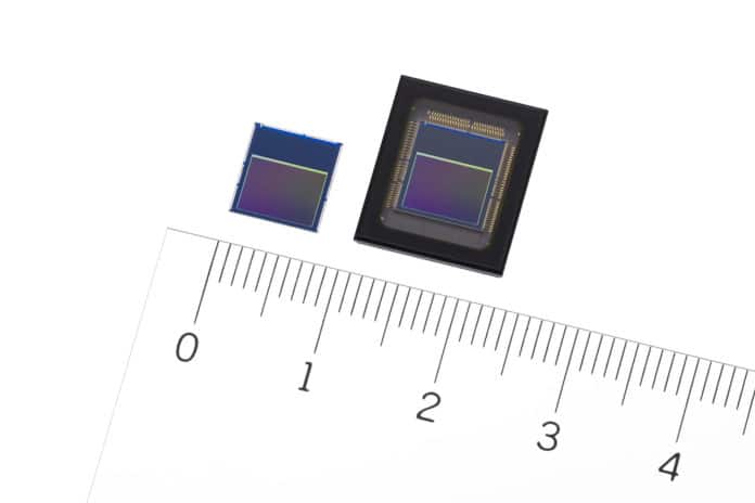 Intelligent vision sensors; Left: IMX500 Right: IMX501.