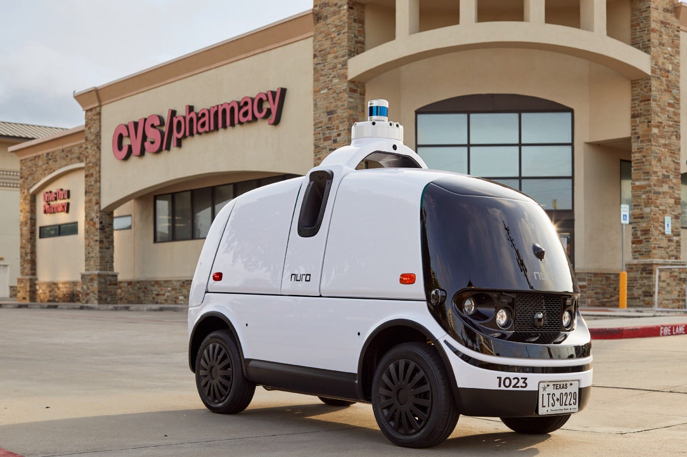 Nuro's self-driving vehicle to deliver CVS Pharmacy prescriptions in Texas.