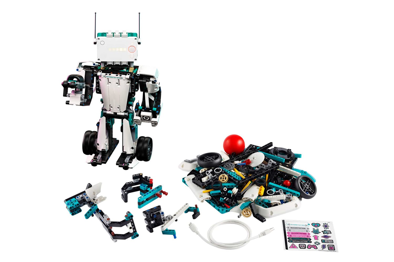 Create your own robot with new LEGO MINDSTORMS Robot Inventor 5-in-1 set.