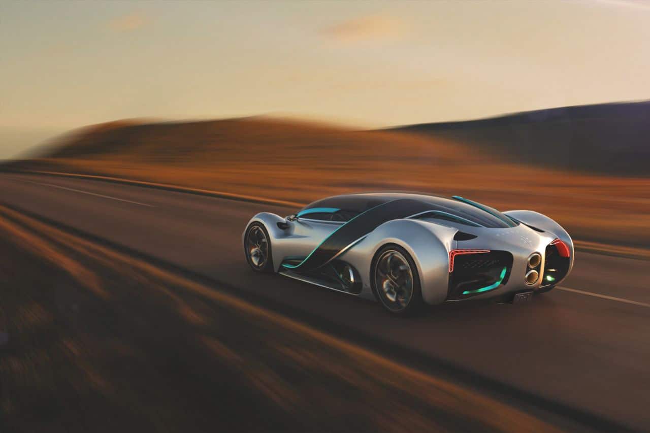 Hyperion XP-1, a hydrogen-powered supercar with over 1,000 miles