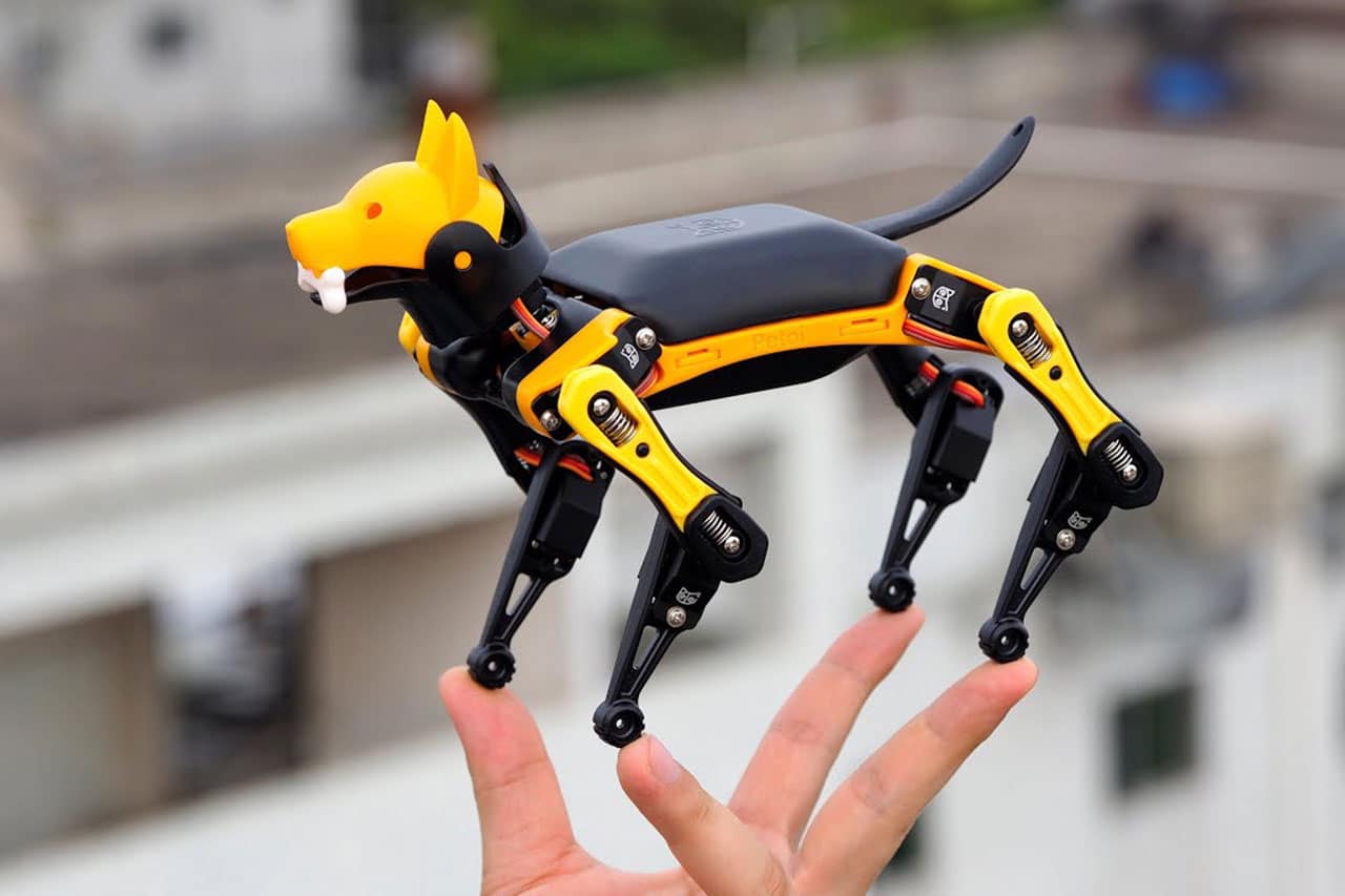 Petoi Bittle, a palm-sized robot dog for STEM and fun!