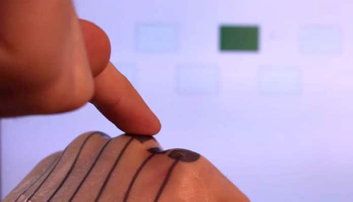 Google is working on smart tattoos that turn our skin into a touchpad