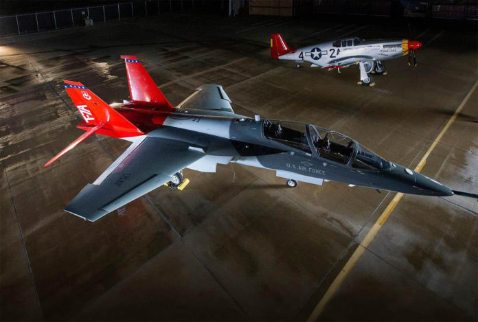 Boeing’s T-7A Red Hawk trainer will be the first aircraft to receive the new eSeries designation.