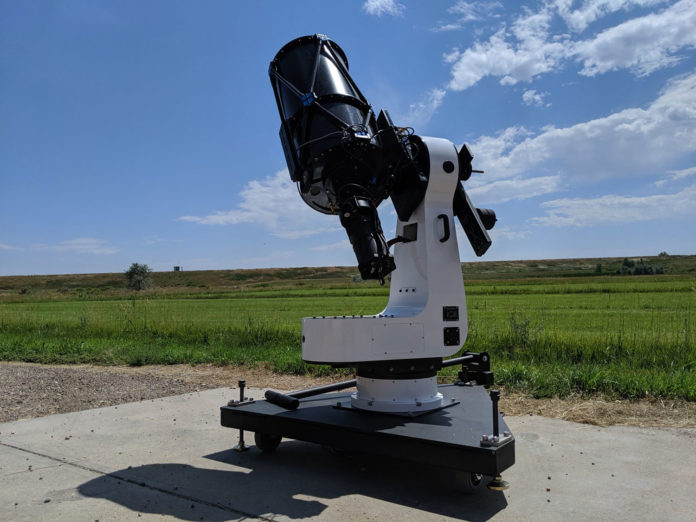 First-ever low-cost telescope system that tracks satellites in broad daylight.