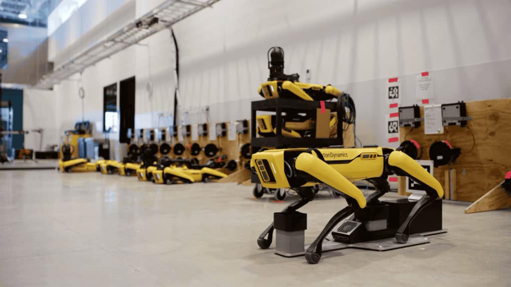 Boston Dynamics is also preparing a charging base for the robot.