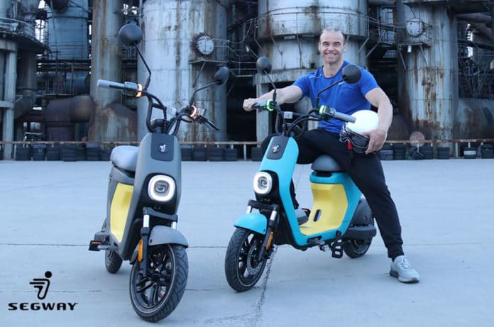 Segway eMoped C80, a smart moped-style eBike with 85 km of range.