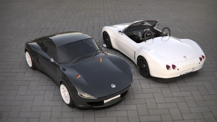 Berkeley Bandit will be offered both as an open roadster and as a Coupé.