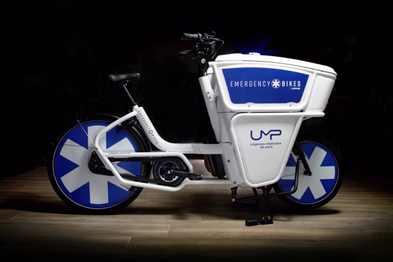 Emergency Bikes, an eBike designed to help emergency responders move faster.