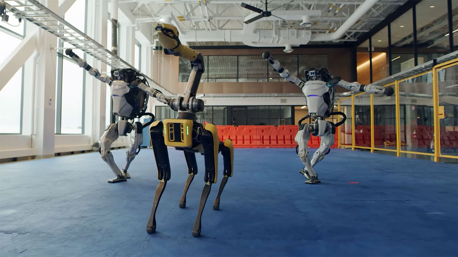Entire Boston Dynamics robot family shows off really impressive dance moves