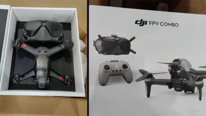 Leaked images show DJI’s FPV racing drone with 150km/h of top speed.