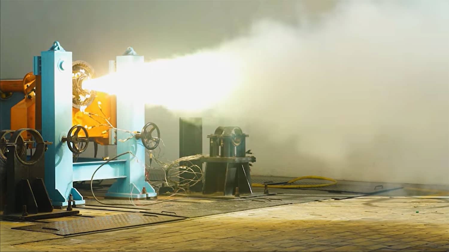 Successful test firing of our Solid rocket propulsion stage demonstrator ‘Kalam-5’.