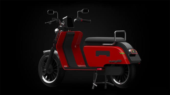 Blacksmith Electric presents new e-scooter model with retro-design and higher range.