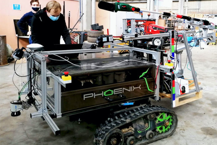 German scientists develop an autonomous robot for pruning fruit trees