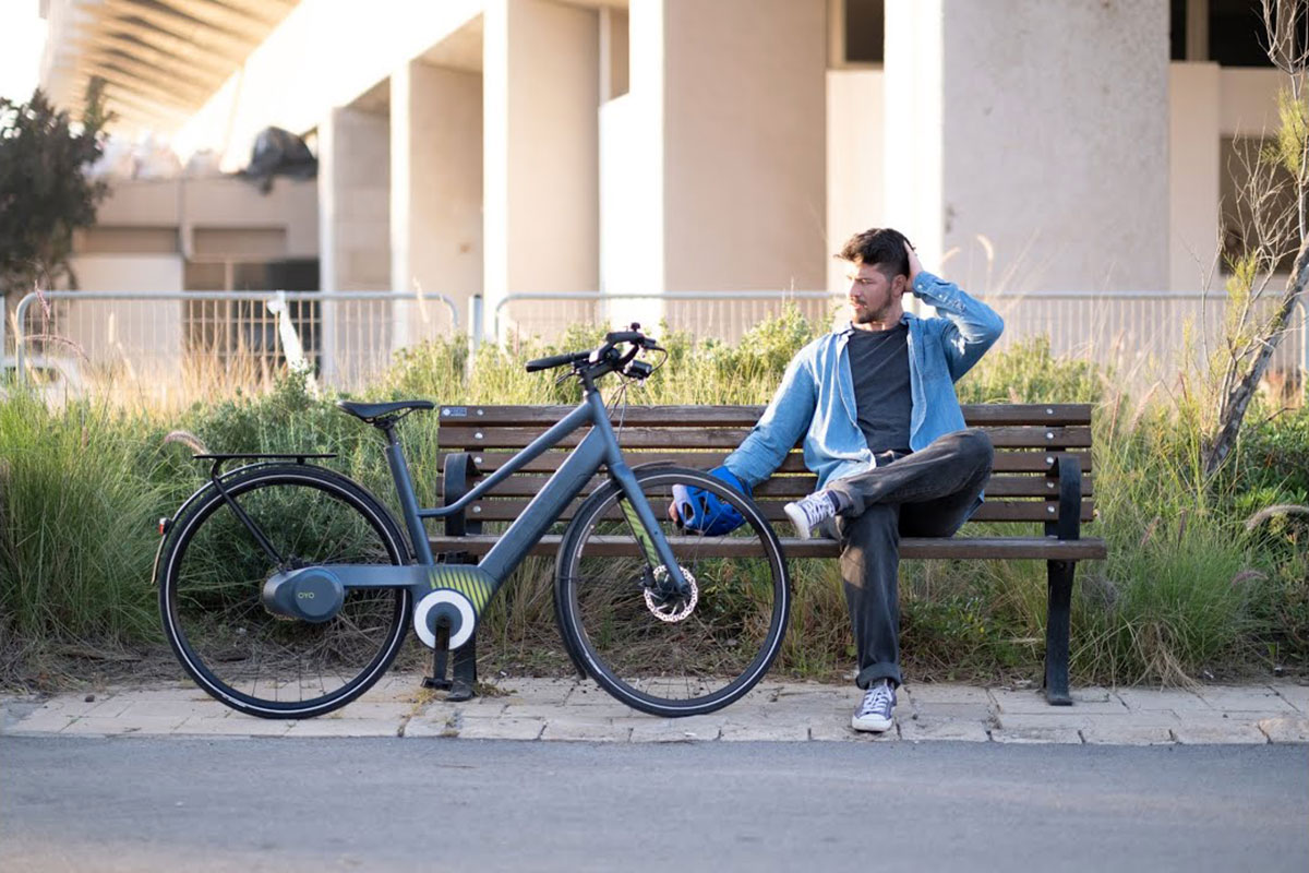 Oyo Bike, a hydraulic, chainless ebike with automatic seamless gears.